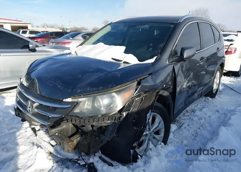 2012 Honda Cr-V Ex-L из США, поврежденный, VIN 5J6RM4H79CL000046